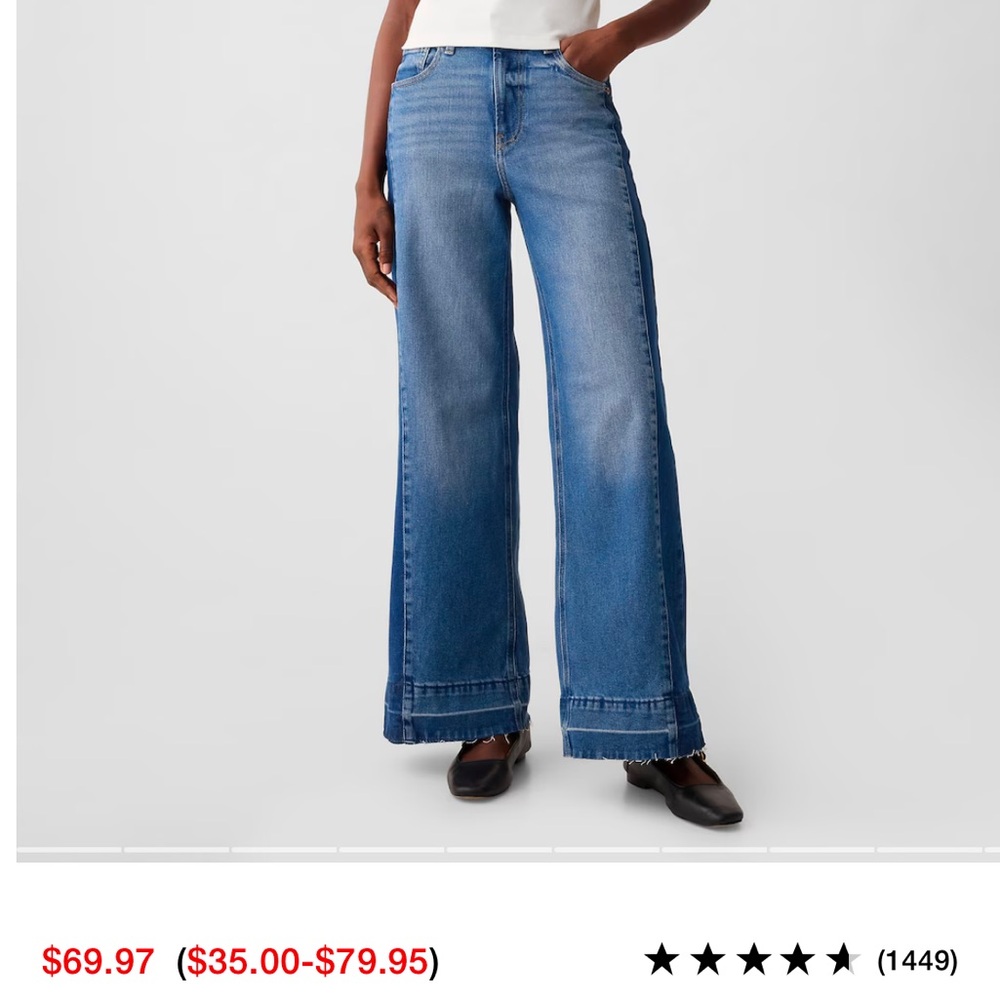 Gap stride jeans 
New with tags!
Smoke free home! 
Womens size 29